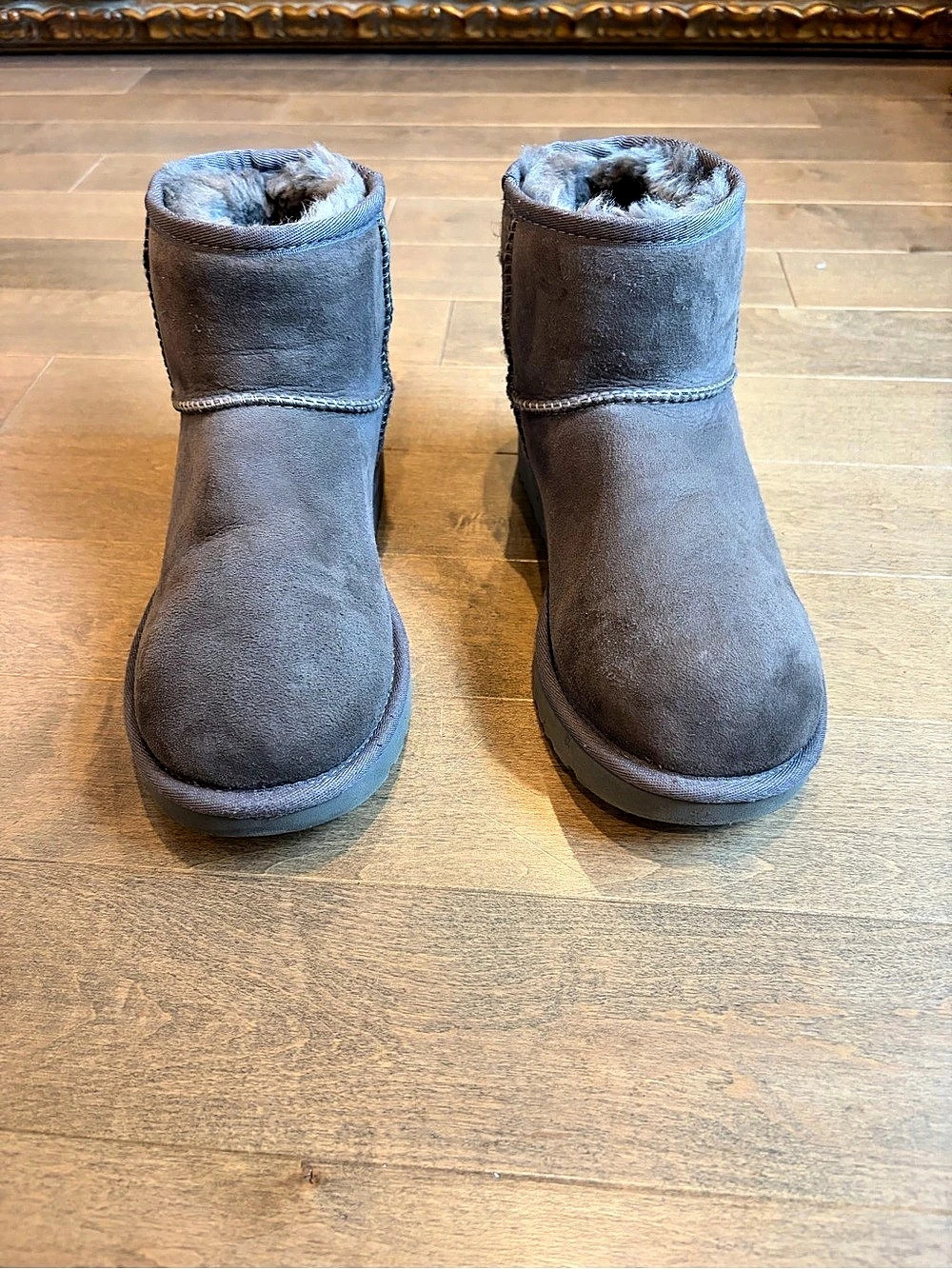 UGG Classic Mini II Gray Mini Boots